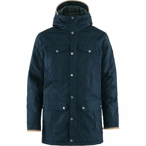 Fjallraven Greenland No. 1 Parkas Blue Singapore For Men (SG-47634)